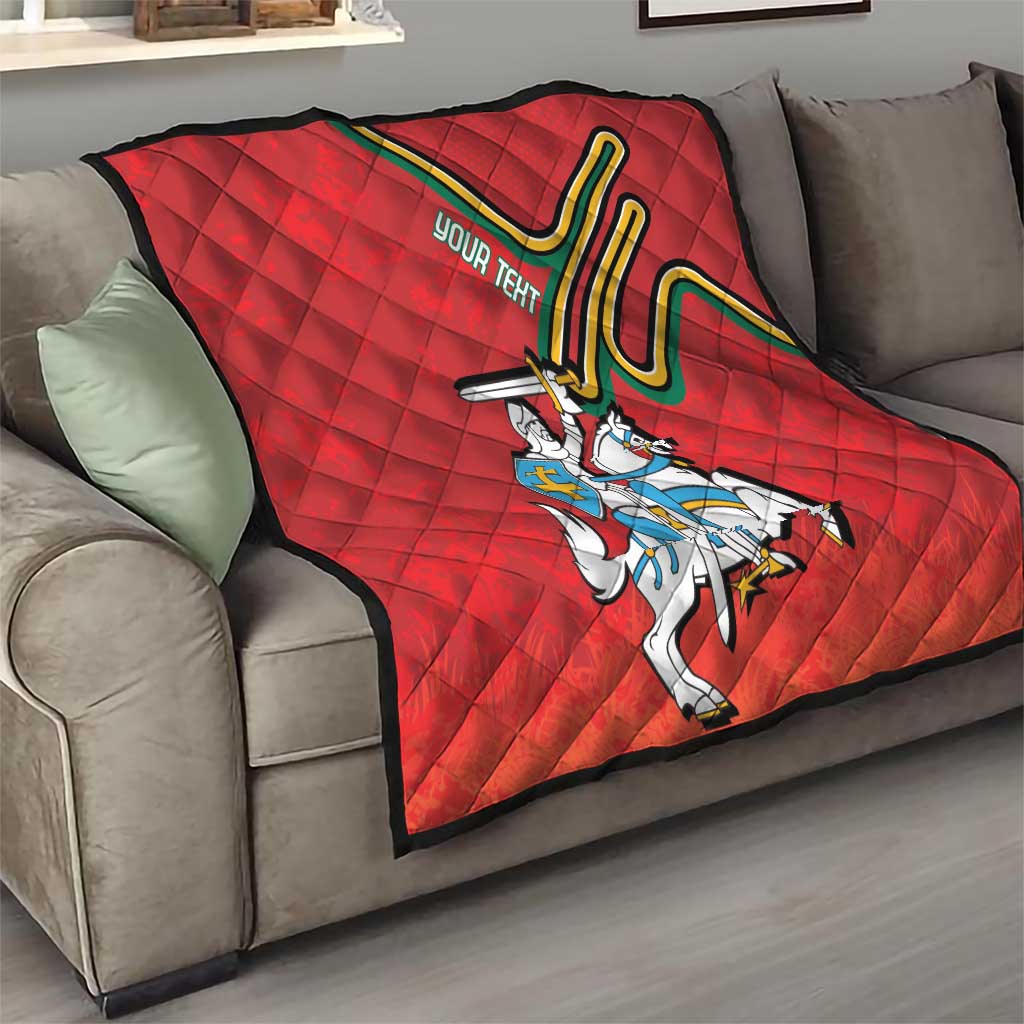 Personalized Lithuania Coat Of Arms Quilt Special Version - Wonder Print Shop