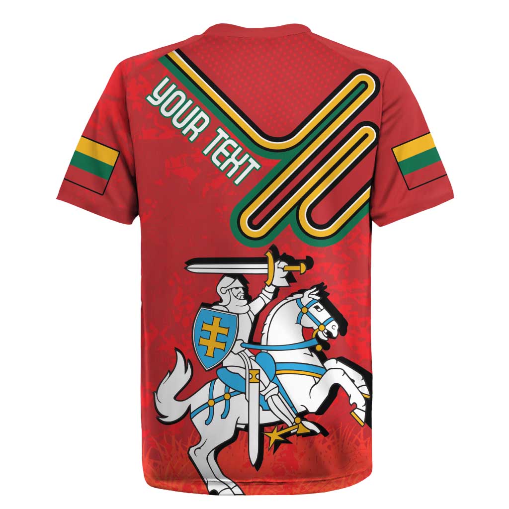 Personalized Lithuania Coat Of Arms Rugby Jersey Special Version - Wonder Print Shop