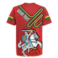 Personalized Lithuania Coat Of Arms Rugby Jersey Special Version - Wonder Print Shop