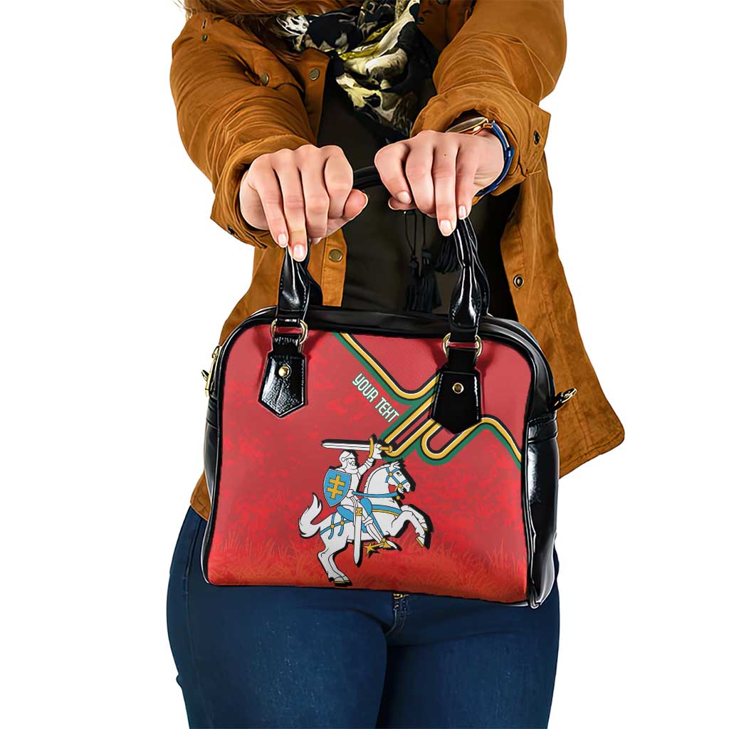 Personalized Lithuania Coat Of Arms Shoulder Handbag Special Version