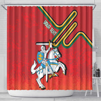 Personalized Lithuania Coat Of Arms Shower Curtain Special Version