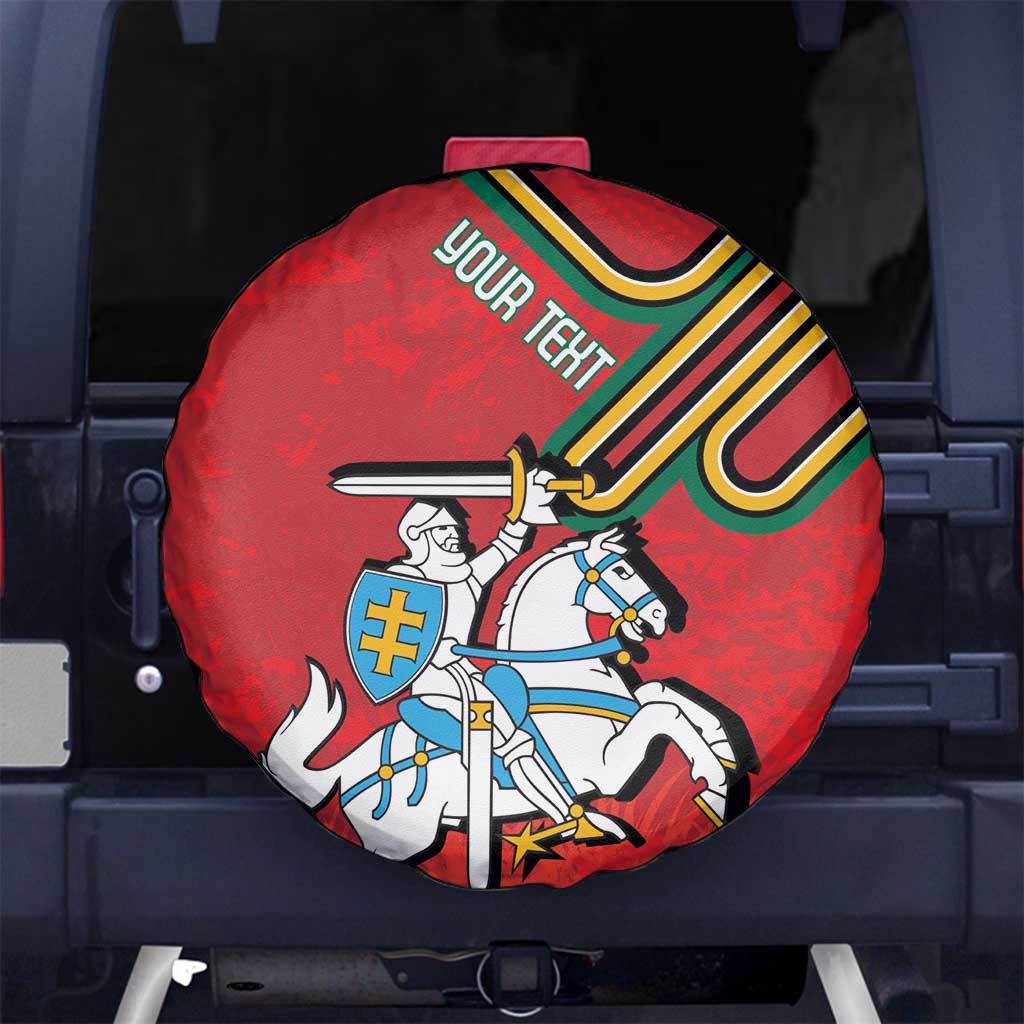 Personalized Lithuania Coat Of Arms Spare Tire Cover Special Version - Wonder Print Shop