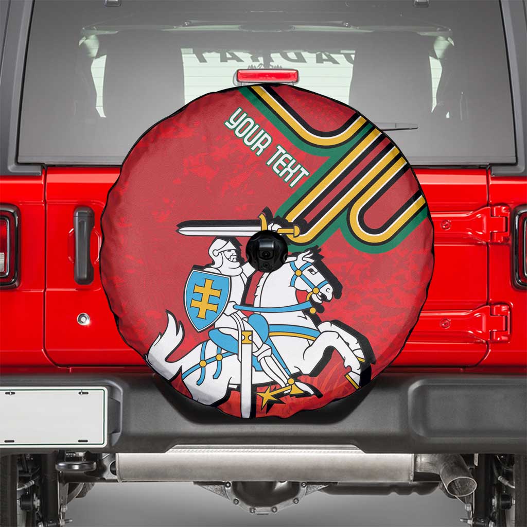 Personalized Lithuania Coat Of Arms Spare Tire Cover Special Version - Wonder Print Shop