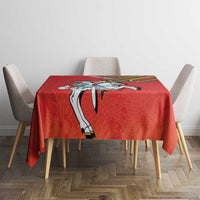 Personalized Lithuania Coat Of Arms Tablecloth Special Version - Wonder Print Shop