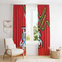 Personalized Lithuania Coat Of Arms Window Curtain Special Version - Wonder Print Shop