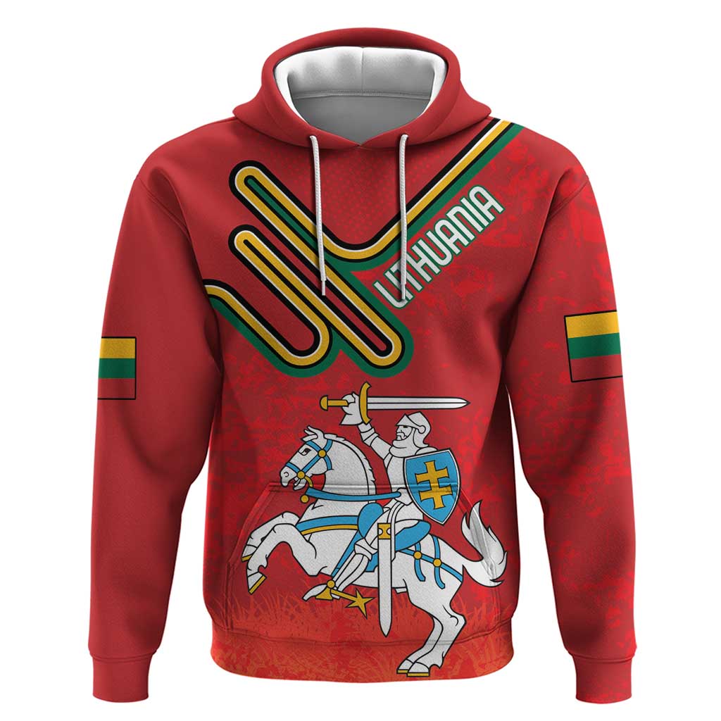 Personalized Lithuania Coat Of Arms Zip Hoodie Special Version - Wonder Print Shop