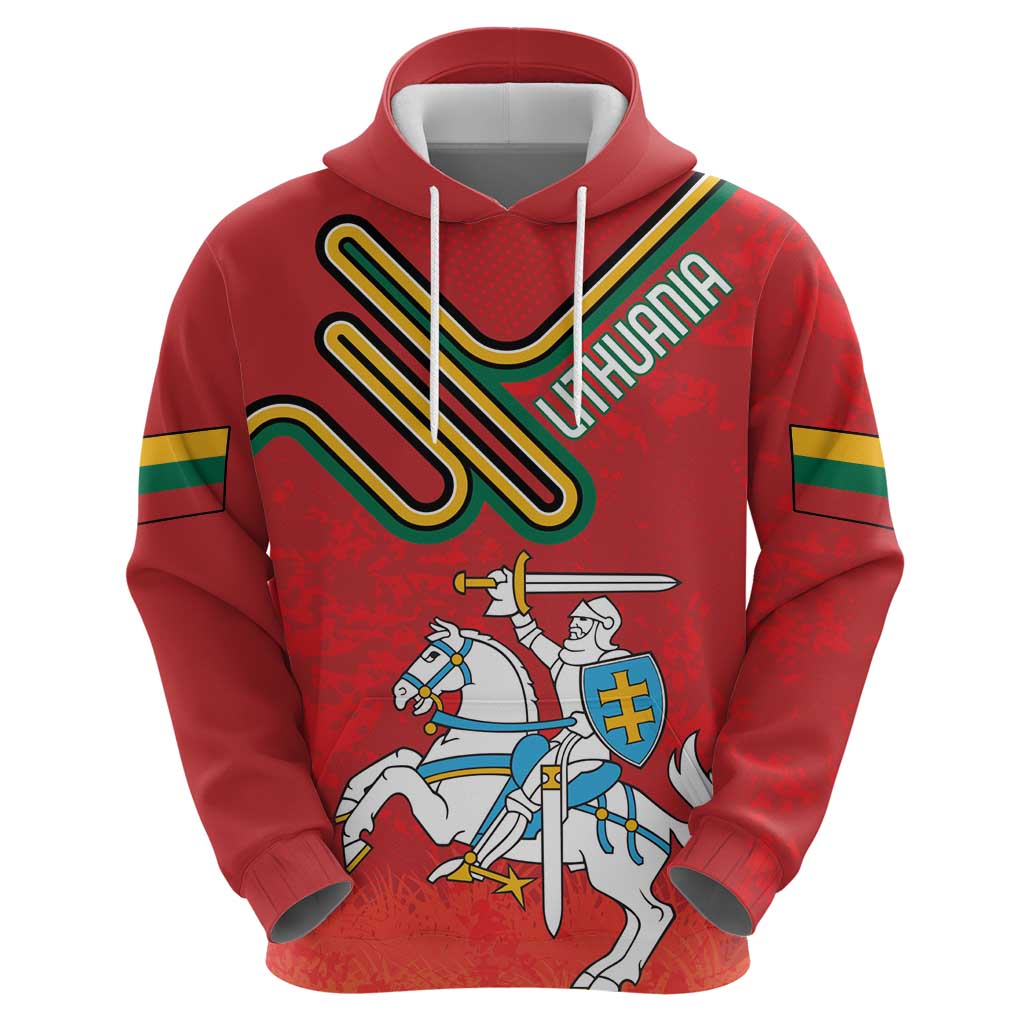 Personalized Lithuania Coat Of Arms Zip Hoodie Special Version - Wonder Print Shop