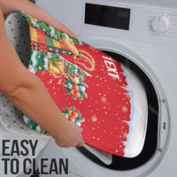 Romania Christmas Personalized Bathroom Set Romanian Folklore Capra Goat - Wonder Print Shop