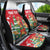 Romania Christmas Personalized Car Seat Cover Romanian Folklore Capra Goat - Wonder Print Shop