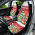 Romania Christmas Personalized Car Seat Cover Romanian Folklore Capra Goat - Wonder Print Shop