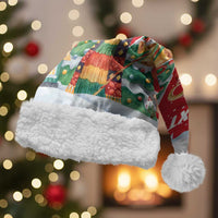 Romania Christmas Personalized Christmas Santa Hat Romanian Folklore Capra Goat - Wonder Print Shop