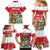 Romania Christmas Personalized Family Matching Mermaid Dress and Hawaiian Shirt Romanian Folklore Capra Goat - Wonder Print Shop