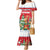 Romania Christmas Personalized Family Matching Mermaid Dress and Hawaiian Shirt Romanian Folklore Capra Goat - Wonder Print Shop