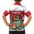 Romania Christmas Personalized Family Matching Off Shoulder Short Dress and Hawaiian Shirt Romanian Folklore Capra Goat - Wonder Print Shop