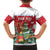 Romania Christmas Personalized Family Matching Short Sleeve Bodycon Dress and Hawaiian Shirt Romanian Folklore Capra Goat - Wonder Print Shop