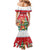 Romania Christmas Personalized Mermaid Dress Romanian Folklore Capra Goat - Wonder Print Shop