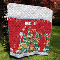 Romania Christmas Personalized Quilt Romanian Folklore Capra Goat - Wonder Print Shop