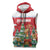 Romania Christmas Personalized Sleeveless Zip Hoodie Romanian Folklore Capra Goat - Wonder Print Shop