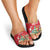 Romania Christmas Personalized Slide Sandals Romanian Folklore Capra Goat - Wonder Print Shop