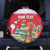 Romania Christmas Personalized Spare Tire Cover Romanian Folklore Capra Goat - Wonder Print Shop