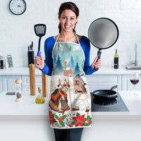 Romania Christmas Apron Romanian Folklore Traditional Christmas Mask - Wonder Print Shop