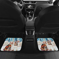 Romania Christmas Car Mats Romanian Folklore Traditional Christmas Mask - Wonder Print Shop