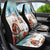 Romania Christmas Car Seat Cover Romanian Folklore Traditional Christmas Mask - Wonder Print Shop