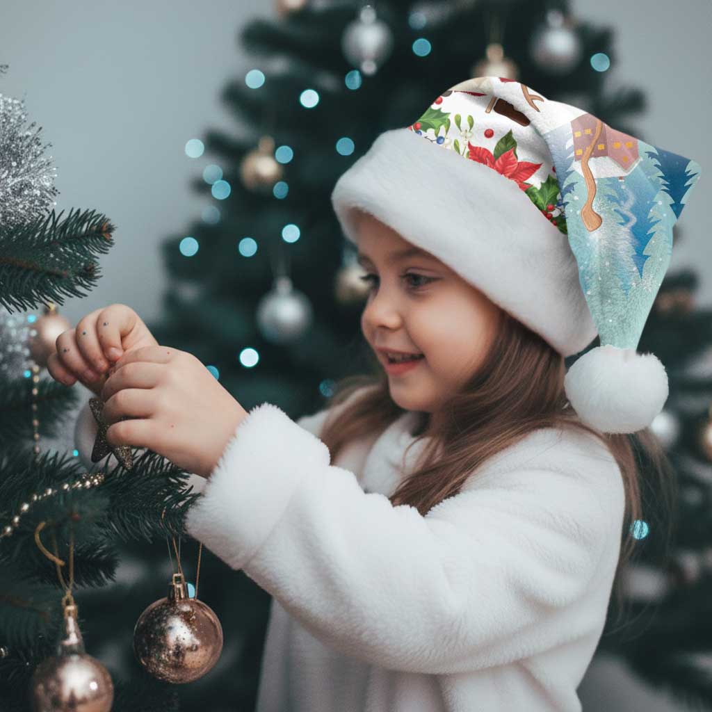 Romania Christmas Santa Hat Romanian Folklore  Traditional Christmas Mask - Wonder Print Shop