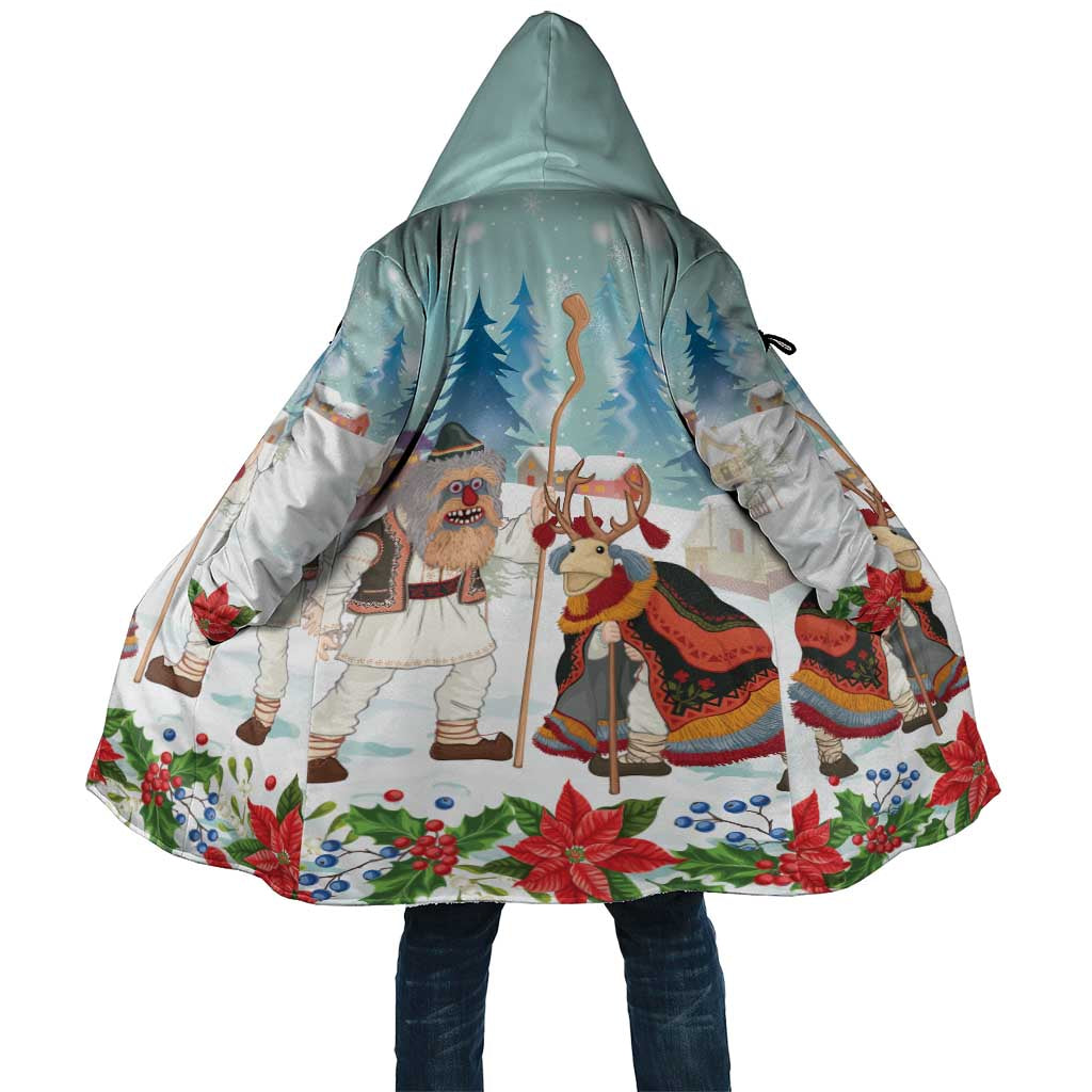 Romania Christmas Cloak Romanian Folklore Traditional Christmas Mask - Wonder Print Shop