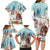 Romania Christmas Family Matching Long Sleeve Bodycon Dress and Hawaiian Shirt Romanian Folklore Traditional Christmas Mask - Wonder Print Shop
