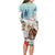 Romania Christmas Family Matching Long Sleeve Bodycon Dress and Hawaiian Shirt Romanian Folklore Traditional Christmas Mask - Wonder Print Shop