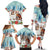 Romania Christmas Family Matching Off The Shoulder Long Sleeve Dress and Hawaiian Shirt Romanian Folklore Traditional Christmas Mask - Wonder Print Shop