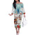 Romania Christmas Family Matching Off The Shoulder Long Sleeve Dress and Hawaiian Shirt Romanian Folklore Traditional Christmas Mask - Wonder Print Shop