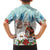 Romania Christmas Family Matching Off Shoulder Maxi Dress and Hawaiian Shirt Romanian Folklore Traditional Christmas Mask - Wonder Print Shop