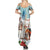 Romania Christmas Family Matching Summer Maxi Dress and Hawaiian Shirt Romanian Folklore Traditional Christmas Mask - Wonder Print Shop
