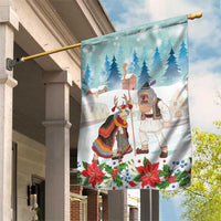 Romania Christmas Garden Flag Romanian Folklore Traditional Christmas Mask - Wonder Print Shop