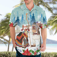 Romania Christmas Hawaiian Shirt Romanian Folklore Traditional Christmas Mask - Wonder Print Shop