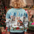 Romania Christmas Kid Ugly Christmas Sweater Romanian Folklore  Traditional Christmas Mask - Wonder Print Shop