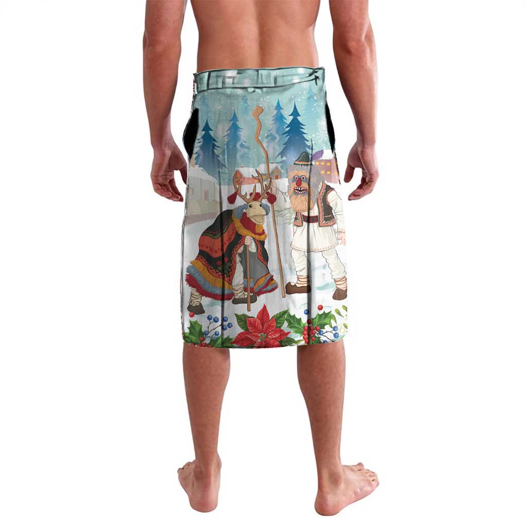 Romania Christmas Lavalava Romanian Folklore Traditional Christmas Mask - Wonder Print Shop