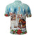 Romania Christmas Polo Shirt Romanian Folklore Traditional Christmas Mask - Wonder Print Shop