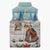 Romania Christmas Sleeveless Puffer Jacket Romanian Folklore Traditional Christmas Mask - Wonder Print Shop