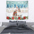 Romania Christmas Tapestry Romanian Folklore Traditional Christmas Mask - Wonder Print Shop