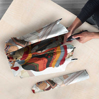 Romania Christmas Umbrella Romanian Folklore Traditional Christmas Mask - Wonder Print Shop