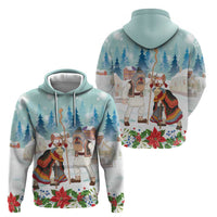 Romania Christmas Zip Hoodie Romanian Folklore Traditional Christmas Mask - Wonder Print Shop