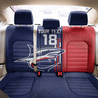 Cape Verde Football Back Car Seat Cover Tubaroes Azuis Pride - Wonder Print Shop