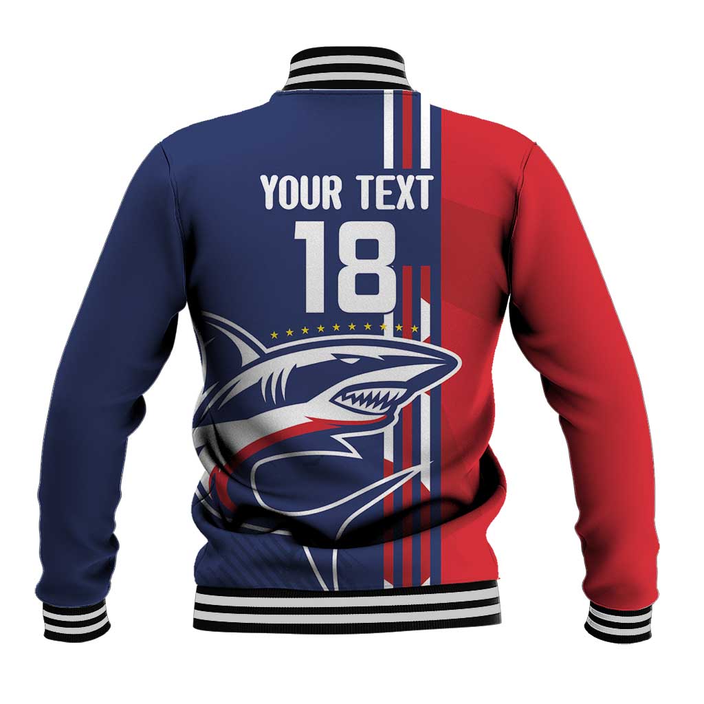 Cape Verde Football Baseball Jacket Tubaroes Azuis Pride - Wonder Print Shop