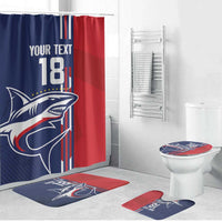 Cape Verde Football Bathroom Set Tubaroes Azuis Pride - Wonder Print Shop