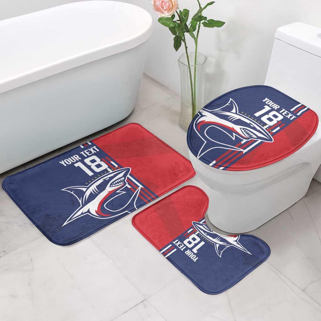 Cape Verde Football Bathroom Set Tubaroes Azuis Pride - Wonder Print Shop
