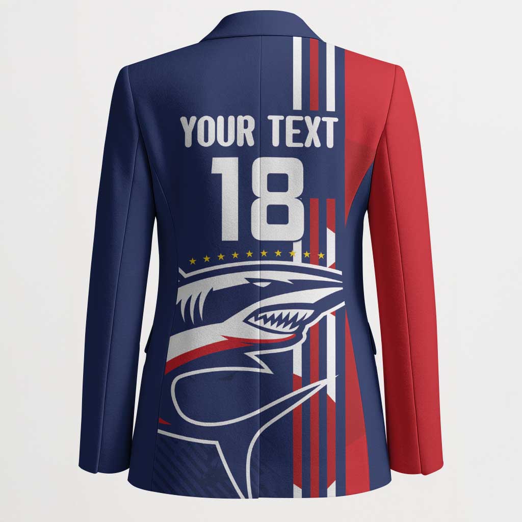 Cape Verde Football Blazer Tubaroes Azuis Pride - Wonder Print Shop