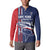 Cape Verde Football Button Sweatshirt Tubaroes Azuis Pride - Wonder Print Shop